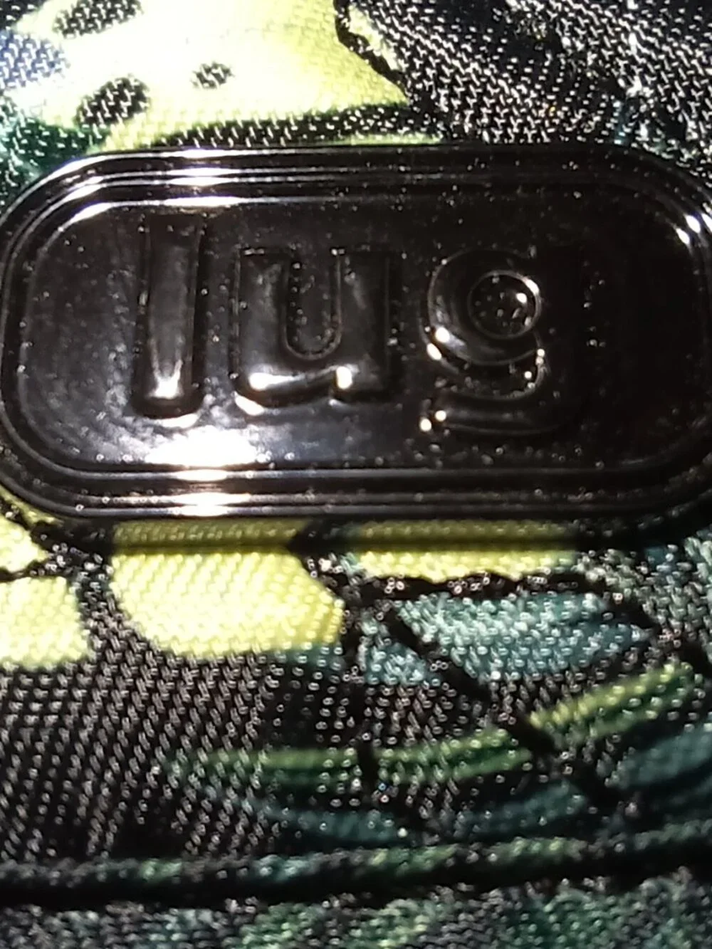 Lug RFID Zip Around Wallet Wristlet Jungle Safari Print Organizer